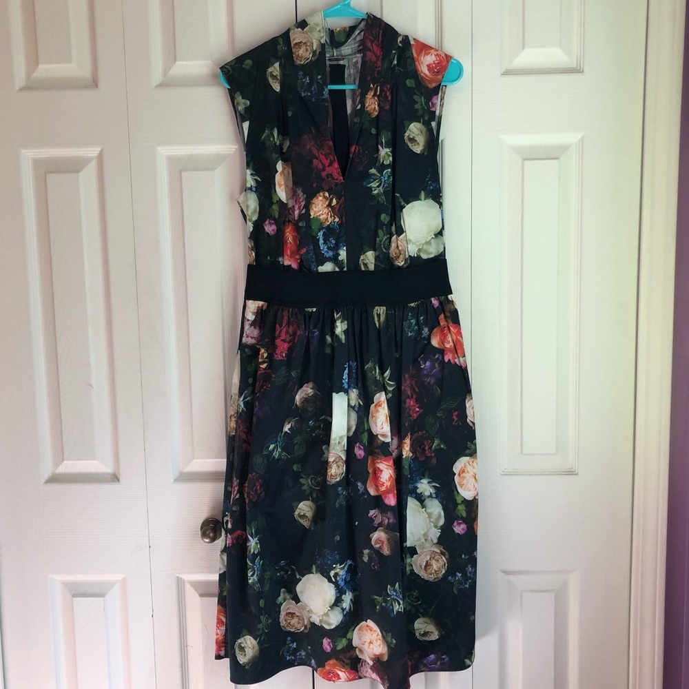 Adam Lippes Designer Floral Dress